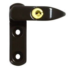 ERA 830 & 832 Sash Stopper  Cut Key Carded 832-22 - Brown