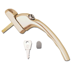 HOPPE Tokyo UPVC Espag Handle Inline ID237/1171  - Gold