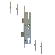 KFV Lever Operated Latch & Deadbolt `U` Rail - 4 Roller 35/92