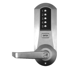 DORMAKABA 5000 Series Digital Lock  Code Change One Side 5021XK-WL-26D-41 - Satin Chrome