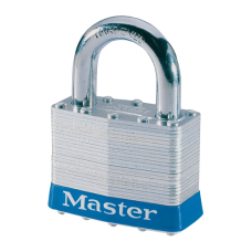 MASTER LOCK Open Shackle Unassembled Laminated Padlock 3UP Standard Shackle