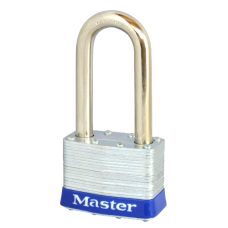 MASTER LOCK Open Shackle Unassembled Laminated Padlock 5LFUP Long Shackle