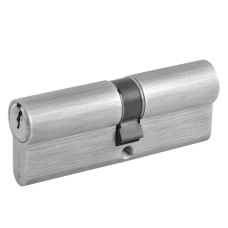 CISA C2000 Euro Double Cylinder 75mm 35/40 30/10/35 Keyed To Differ  - Nickel Plated