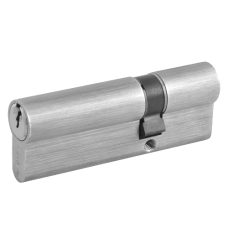 CISA C2000 Euro Double Cylinder 80mm 30/50 25/10/45 Keyed To Differ  - Nickel Plated