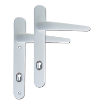 ERA Vectis Classic UPVC Lever Door Furniture 3230  95mm Centres - White