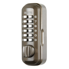 LOCKEY Digital Lock Key Safe  - Brown