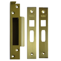 Union J2200REB Rebate To Suit StrongBOLT Sashlocks 13mm PL - Polished Lacquered Brass