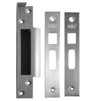 Union J2200REB Rebate To Suit StrongBOLT Sashlocks 13mm  - Satin Chrome