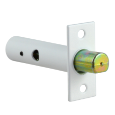 YALE PM444 Door Security Rack Bolt 60mm 1 Key  - White