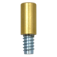 BRAMAH R1 ROLA Sash Window Stop 31mm R1/05B 1 Lock & 1 Insert - Polished Brass