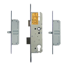 KFV Lever Operated Latch & Deadbolt Long Version - 2 Round Bolt 45/92 16mm Faceplate