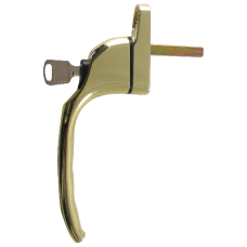 YALE UPVC Espag Handle Inline GOLD - Gold