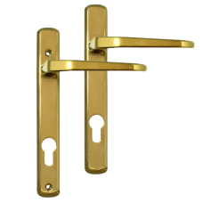 AVOCET 92 Lever/Lever UPVC Furniture - 160mm Fixings  - Gold