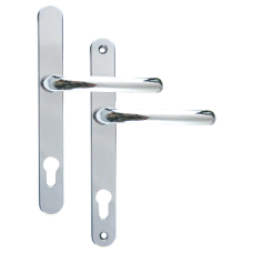 FAB & FIX Balmoral 92PZ Lever/Lever UPVC Furniture  - Chrome Plated