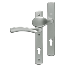 WINKHAUS Palladio XL 92 Lever/Pad UPVC Furniture Left Handed  - Silver