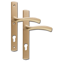 WINKHAUS Palladio XL 92 Lever/Lever UPVC Furniture  - Gold