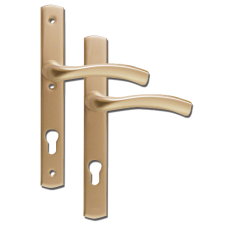 WINKHAUS Palladio XL 92 Lever/Lever UPVC Furniture  - Gold