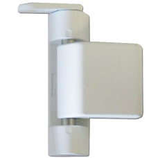 MILA UPVC / Timber Door & Window Euro Safety Catch  - White