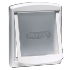 STAYWELL Pet Door 700 Series Cat Flap 198mm X 236mm  - White