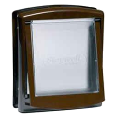 STAYWELL Pet Door 700 Series Cat Flap 198mm X 236mm  - Brown