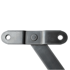 AVOCET 90o Door Restrictor Non Euro Groove - Zinc Plated