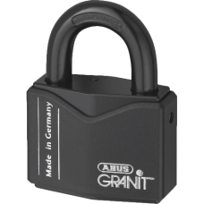 ABUS 37 Series Granit `Plus` Mechanism Solid Steel Open Shackle Padlock 63mm Keyed To Differ 37/55  - Hardened Steel