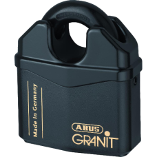 ABUS 37 Series Granit `Plus` Mechanism Solid Steel Rekeyable Closed Shackle Padlock 79mm Keyed To Differ 37RK/80  - Hardened Steel