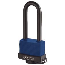 ABUS 70IB Series Aqua Safe Marine  Long  Shackle Padlock 50mm Keyed Alike 6401 70IB/50HB80  - Brass