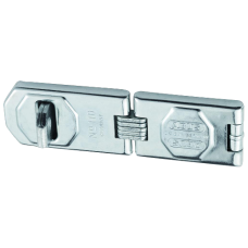 ABUS 110 Series Hinged Hasp & Staple 45mm x 155mm Double Jointed 110/155 DG  - Steel