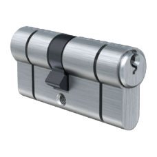 EVVA A5 Snap Resistant Euro Double Cylinder (PBP) 102mm 46-56 41-10-51 Keyed To Differ  - Nickel Plated