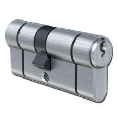 EVVA A5 Snap Resistant Euro Double Cylinder (PBP) 82mm 36-46 31-10-41 Keyed To Differ  - Nickel Plated