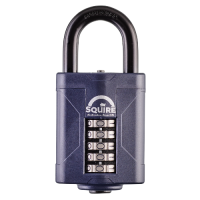 SQUIRE CP60 Series Recodable 60mm Combination Padlock Open Shackle  - Black