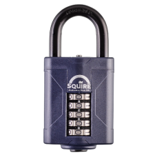 SQUIRE CP60 Series Recodable 60mm Combination Padlock Open Shackle  - Black