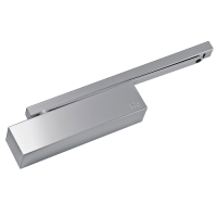 DORMAKABA TS93 Size 2-5 Side Channel Overhead Door Closer TS93B BC DC Pull - Silver Enamelled