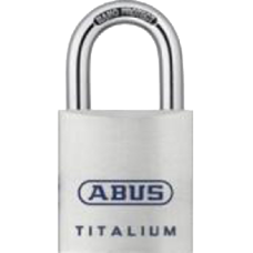 ABUS Titalium 80TI Series Open Shackle Padlock 40mm Keyed To Differ 80TI/40  - Silver