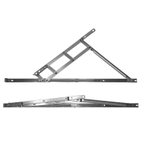 SECURISTYLE Defender Restricted Friction Hinge Top Hung 13mm 500mm 20 Inch - Stainless Steel