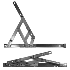 SECURISTYLE Defender Restricted Friction Hinge Side Hung 13mm 300mm 12 Inch Right Handed - Stainless Steel