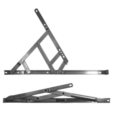 SECURISTYLE Defender Restricted Friction Hinge Side Hung 13mm 400mm 16 Inch Right Handed - Stainless Steel