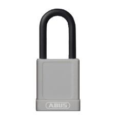 ABUS 74 Series Lock Out Tag Out Coloured Aluminium Padlock  - Grey