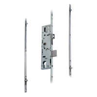 ERA 6135 / 9135 Lever Operated Latch & Dead - 2 Adjustable Rollers & Mushrooms (UPVC Door) Takes Euro Cylinder