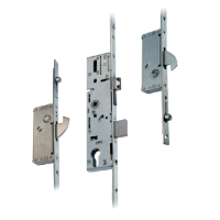 ERA 6735 / 9735 Lever Operated Latch & Dead - 2 Adjustable Hooks & Rollers (UPVC Door) Takes Euro Cylinder