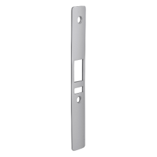 ALPRO Deadlatch Faceplate Radius - Satin Anodised Aluminium