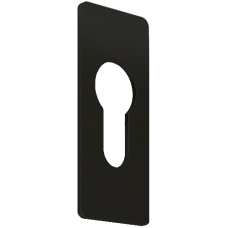 ALPRO Euro Escutcheon  - Black