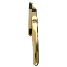 Winlock Odyssey Offset 48mm Tongue Drive Window Handle  - Polished Brass