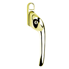 YALE YWHLCK40 Espag Offset Window Handle Right Handed  - Gold