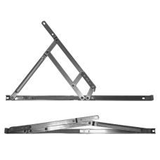 SECURISTYLE Defender Restricted Friction Hinge Top Hung 17mm 600mm 24 Inch X 17mm - Stainless Steel