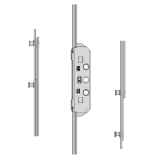 MACO GR RAIL Twin Espag Rod 20mm 400mm GR2 202694