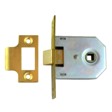 UNION 2642 Mortice Latch 64mm  - Polished Brass