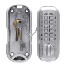 LOCKEY LKS500 Digital Key Safe  - Satin Chrome