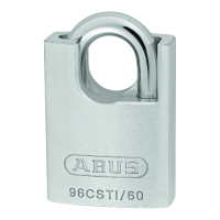 ABUS Titalium 96TICS Series Closed Shackle Padlock 60mm Keyed To Differ 96TICS/60 